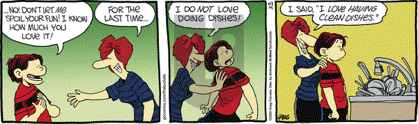 The Buckets on Saturday March 14, 2020 Comic Strip