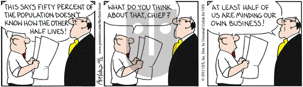 The Born Loser on Tuesday October 2, 2012 Comic Strip