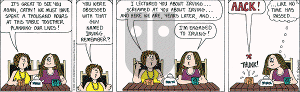Cathy Classics on Tuesday August 10, 2004 Comic Strip
