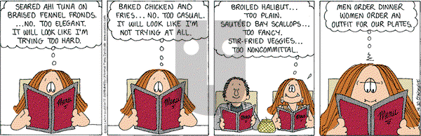 Cathy Classics on Wednesday April 30, 2003 Comic Strip