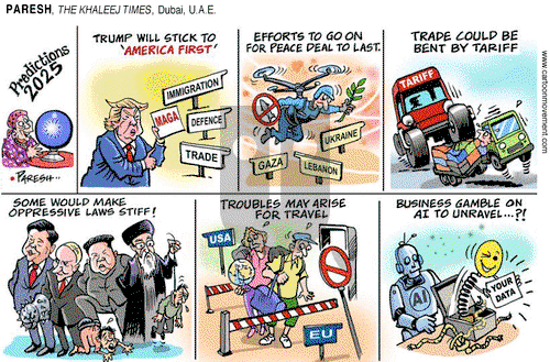 Views of the World on Monday January 6, 2025 Comic Strip