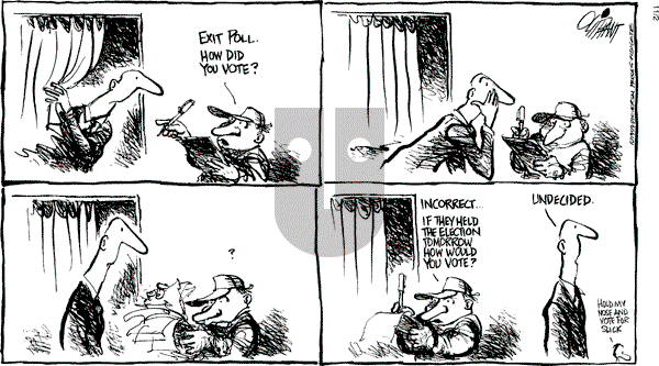 Pat Oliphant - Monday November 2, 1992 Comic Strip