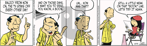 Baldo on Wednesday August 19, 2009 Comic Strip