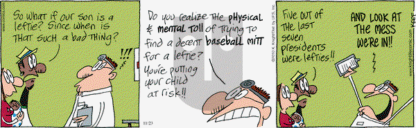The Knight Life on Tuesday November 23, 2010 Comic Strip