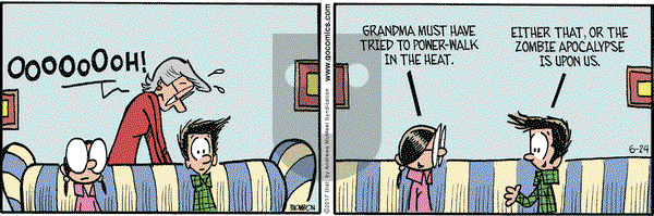 Grand Avenue on Saturday June 24, 2017 Comic Strip
