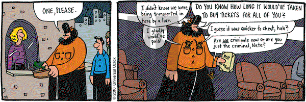 Overboard on Thursday July 1, 2010 Comic Strip
