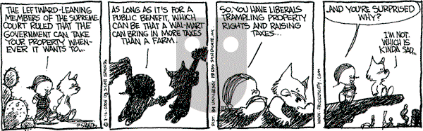 Prickly City on Thursday July 14, 2005 Comic Strip