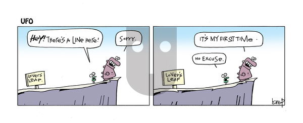UFO on Monday March 17, 2025 Comic Strip