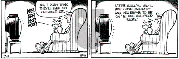 Grand Avenue on Saturday July 12, 2003 Comic Strip