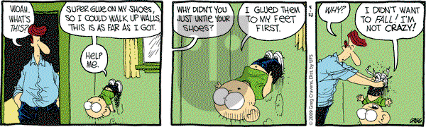 The Buckets on Wednesday April 22, 2009 Comic Strip