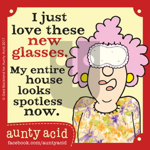 Aunty Acid on Monday October 2, 2017 Comic Strip