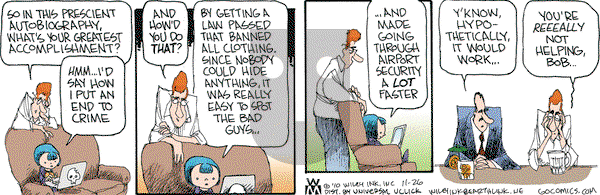 Non Sequitur on Friday November 26, 2010 Comic Strip