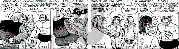 Alley Oop on Wednesday December 29, 1999 Comic Strip