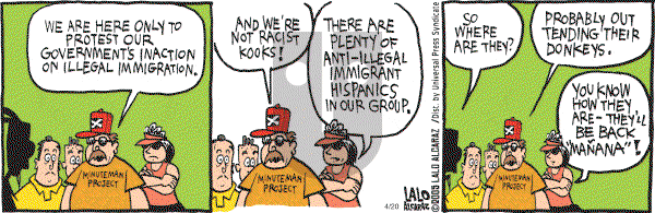 La Cucaracha on Wednesday April 20, 2005 Comic Strip