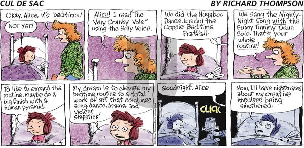 Cul de Sac on Sunday March 27, 2011 Comic Strip