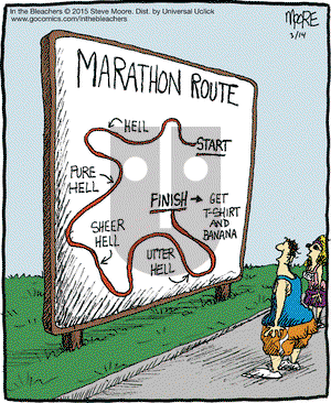 In the Bleachers on Saturday March 14, 2015 Comic Strip