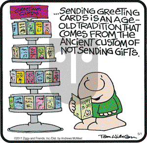 Ziggy on Monday May 1, 2017 Comic Strip