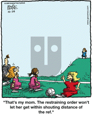 In the Bleachers on Tuesday October 28, 2008 Comic Strip