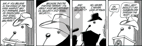 Doonesbury on Saturday June 1, 2002 Comic Strip