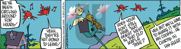 Rose is Rose on Tuesday July 21, 2015 Comic Strip