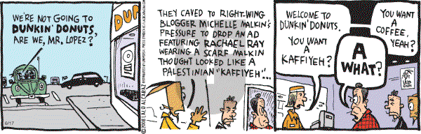 La Cucaracha on Tuesday June 17, 2008 Comic Strip