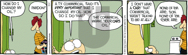 The Buckets on Friday June 20, 2014 Comic Strip