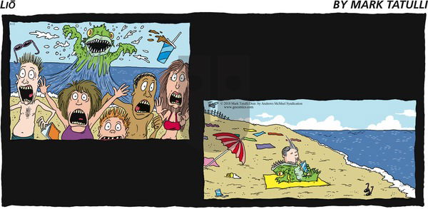 Lio on Sunday August 12, 2018 Comic Strip