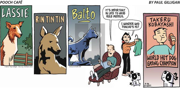 Pooch Cafe on Sunday February 26, 2012 Comic Strip