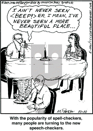 Close to Home - Wednesday October 10, 2007 Comic Strip