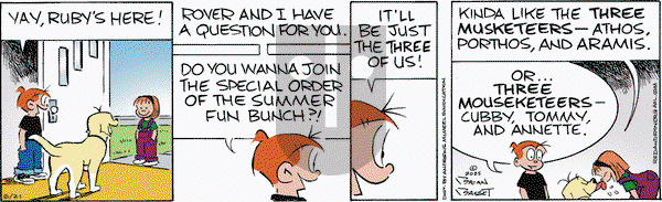 Red and Rover on Saturday June 21, 2025 Comic Strip