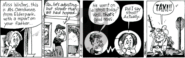 The Elderberries on Thursday April 14, 2005 Comic Strip