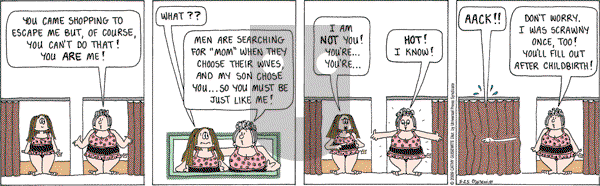 Cathy Classics - Monday May 25, 2009 Comic Strip