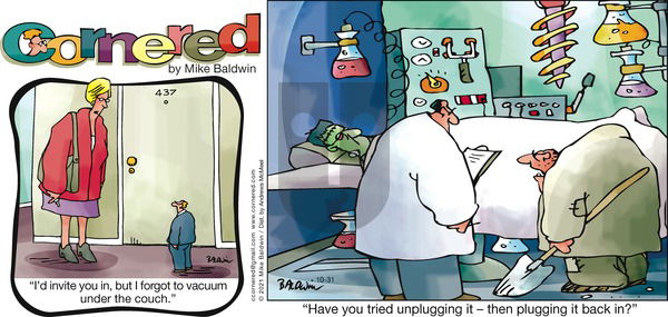 Cornered on Sunday October 31, 2021 Comic Strip