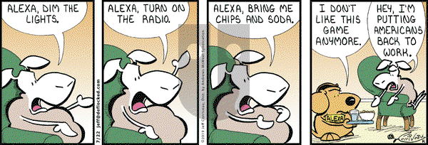 DeFlocked on Monday July 22, 2019 Comic Strip