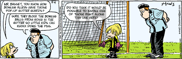 Cleats - Saturday May 4, 2002 Comic Strip