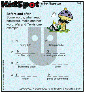KidSpot on Tuesday May 6, 2025 Comic Strip
