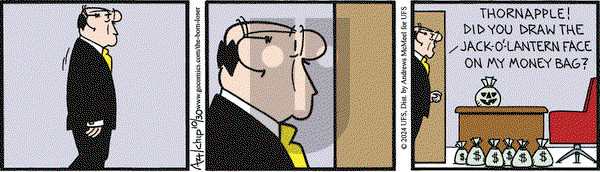 The Born Loser on Wednesday October 30, 2024 Comic Strip