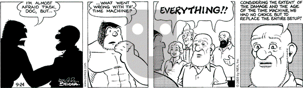 Alley Oop on Wednesday September 24, 2003 Comic Strip