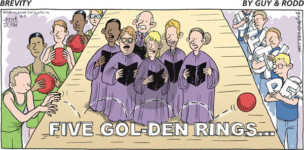 Brevity on Sunday December 7, 2008 Comic Strip