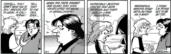 Doonesbury on Tuesday October 1, 2002 Comic Strip