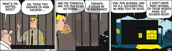 Rip Haywire on Thursday September 6, 2018 Comic Strip