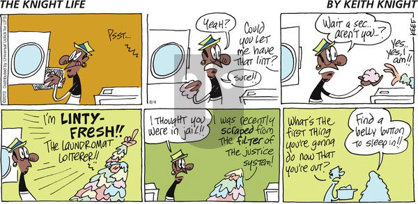 The Knight Life on Sunday August 4, 2013 Comic Strip