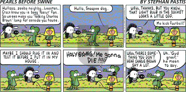 Pearls Before Swine on Sunday May 4, 2008 Comic Strip