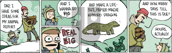 Wallace the Brave on Friday March 20, 2020 Comic Strip