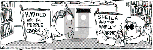 Lio on Monday October 12, 2015 Comic Strip