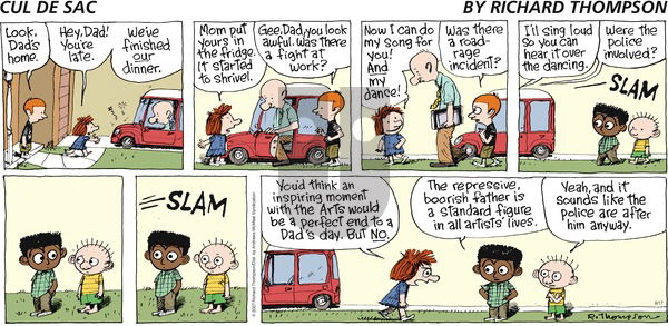 Cul de Sac on Sunday June 17, 2018 Comic Strip