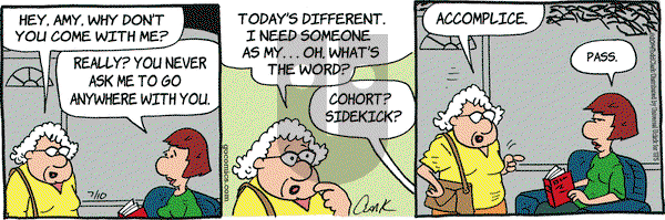 Lola on Thursday July 10, 2014 Comic Strip