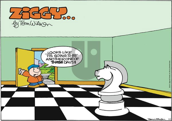Ziggy on Sunday September 5, 2010 Comic Strip