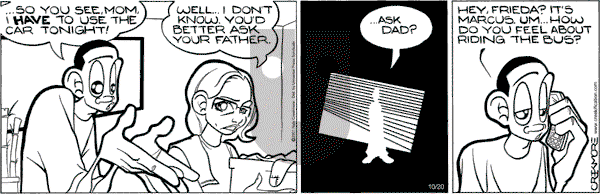 Maintaining on Saturday October 20, 2007 Comic Strip