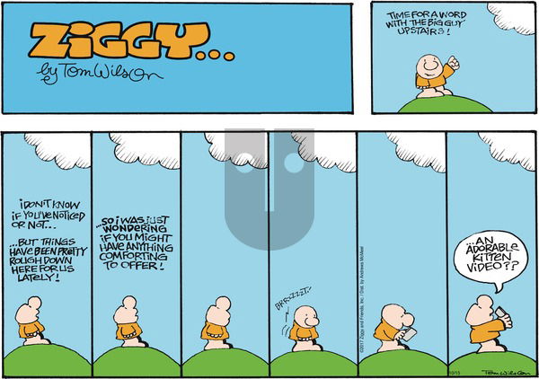 Ziggy on Sunday October 15, 2017 Comic Strip